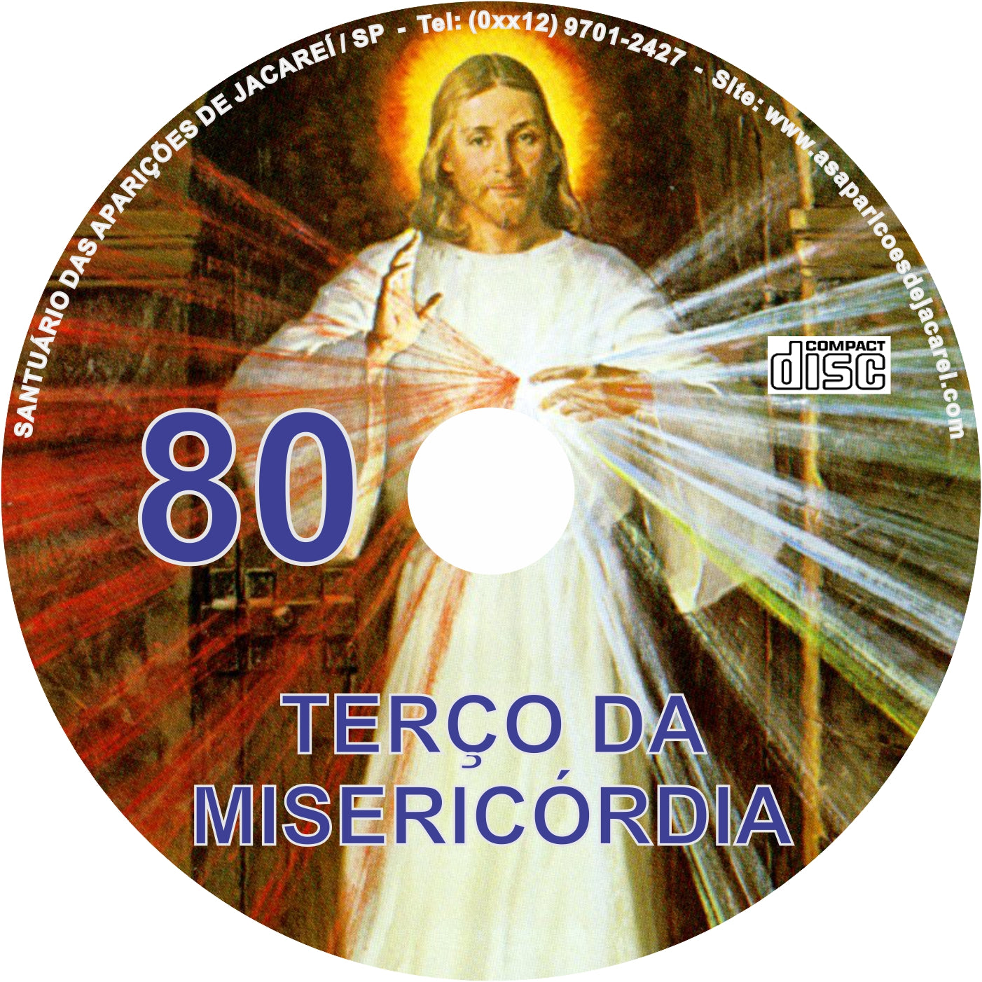 CD Terço da Misericórdia 80 CD Terço da Misericórdia 80